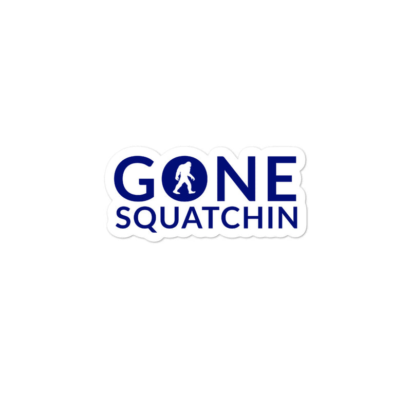 Gone Squatchin Bubble-free stickers - Go Wild Photography [description]  [price]