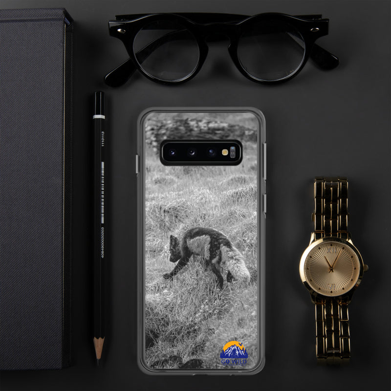 Black and Arctic Fox Samsung Case - Go Wild Photography [description]  [price]