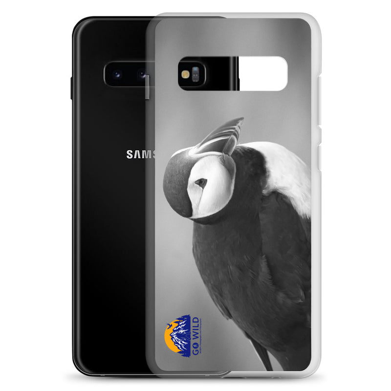 Atlantic Puffin Black and White Samsung Case - Go Wild Photography [description]  [price]