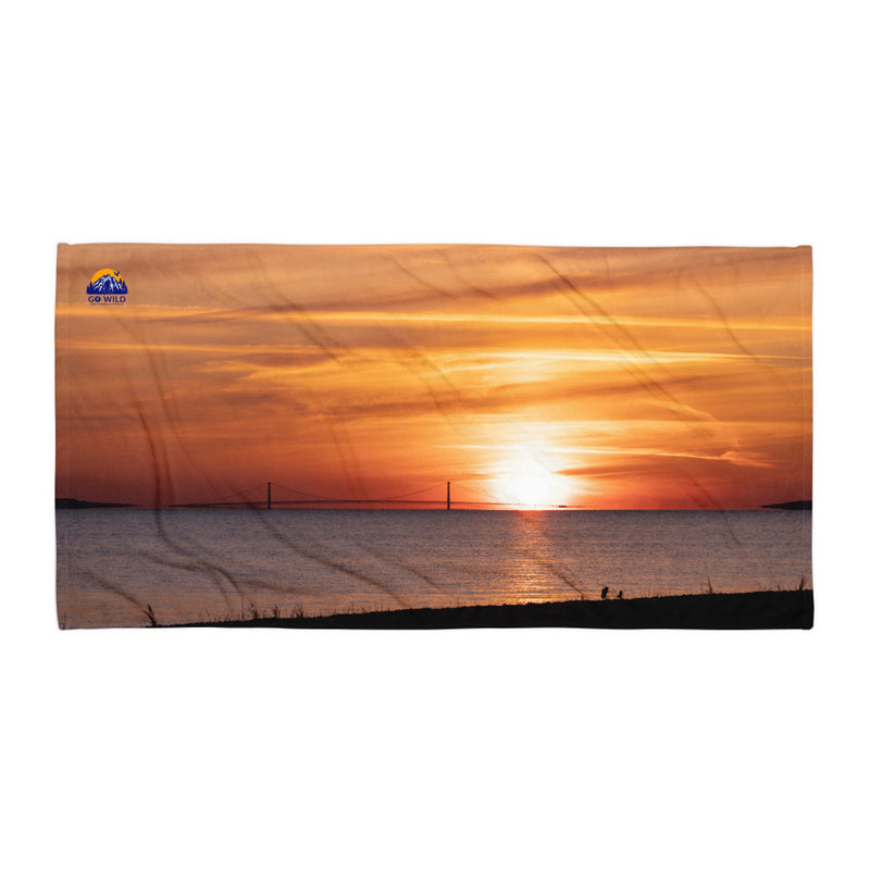Michigan Sunrise Towel - Go Wild Photography [description]  [price]