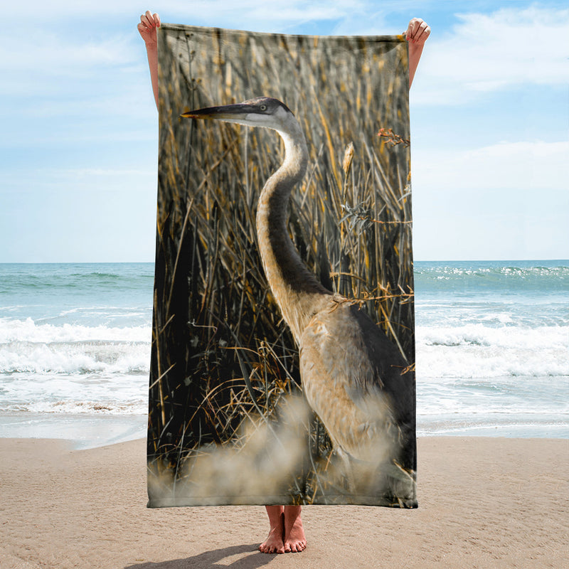 Heron Towel - Go Wild Photography [description]  [price]