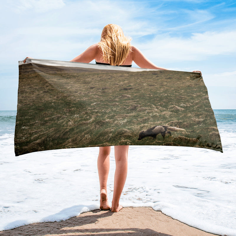 Into the Wind Towel - Go Wild Photography [description]  [price]