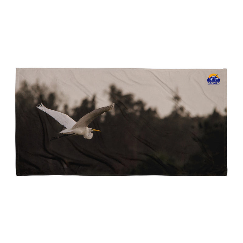 Cattle Egret Towel - Go Wild Photography [description]  [price]