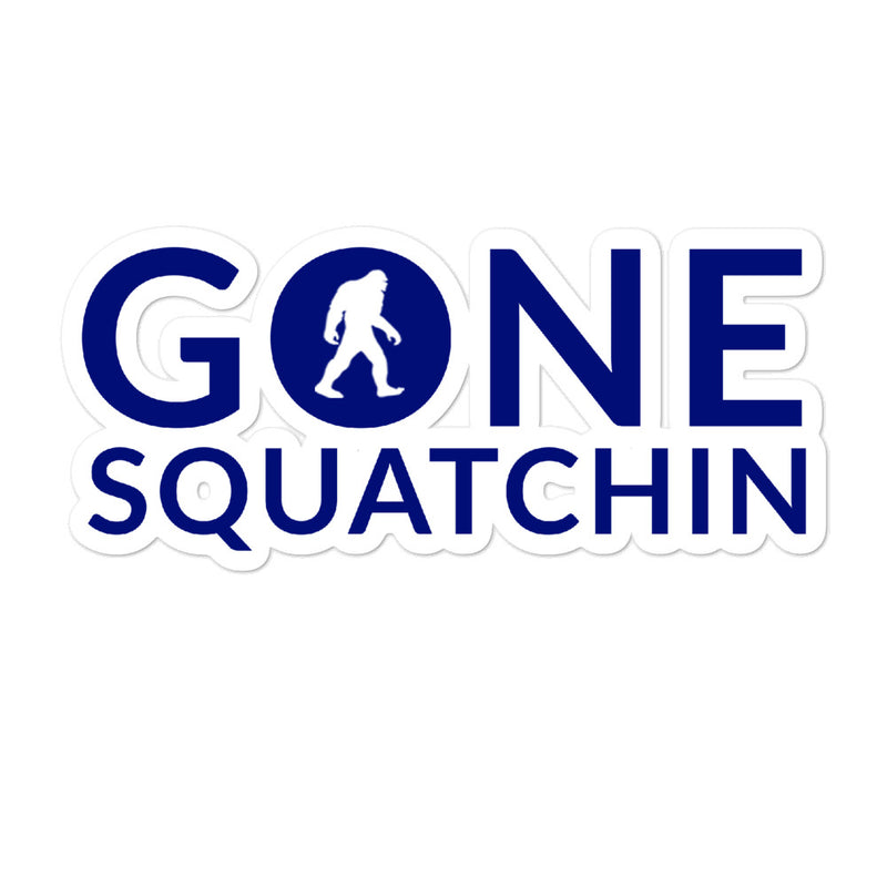 Gone Squatchin Bubble-free stickers - Go Wild Photography [description]  [price]