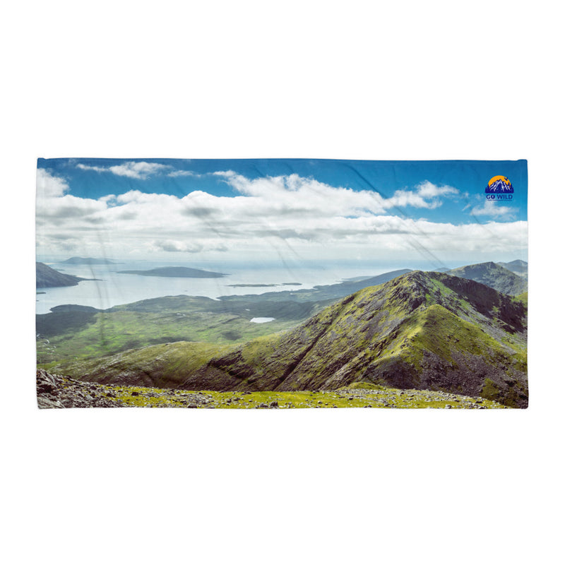 Atop Clishom Mountain Towel - Go Wild Photography [description]  [price]