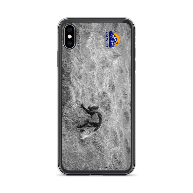 Black and Arctic Fox iPhone Case - Go Wild Photography [description]  [price]