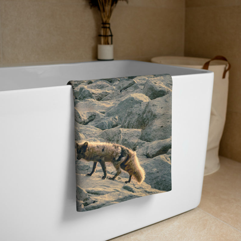 Arctic Fox Towel - Go Wild Photography [description]  [price]
