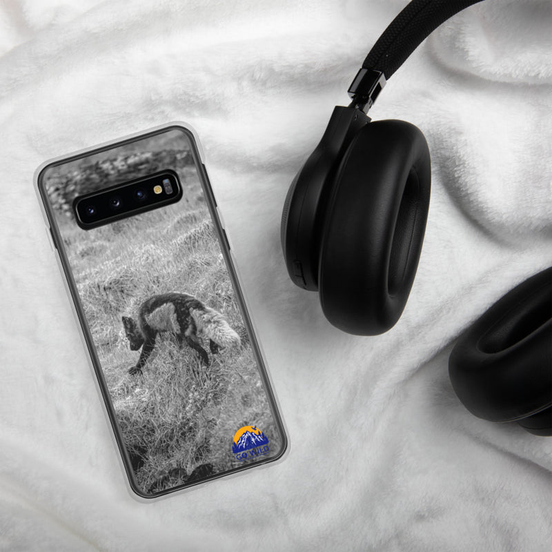 Black and Arctic Fox Samsung Case - Go Wild Photography [description]  [price]