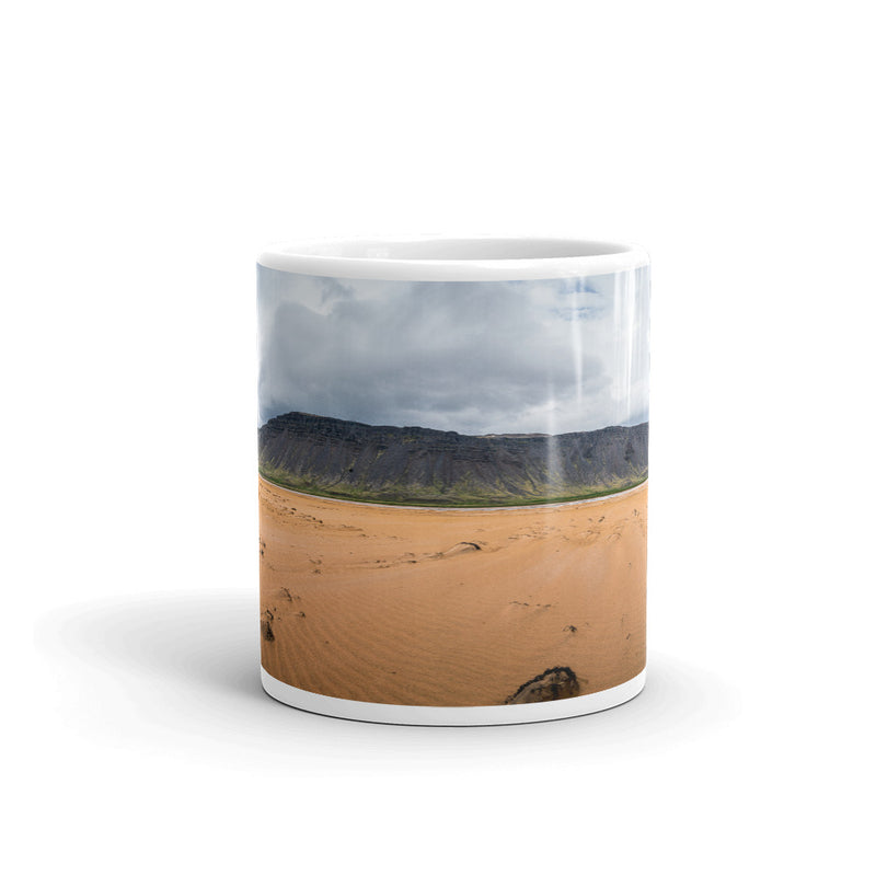 Red Sand Beach Coffee Mug - Go Wild Photography [description]  [price]