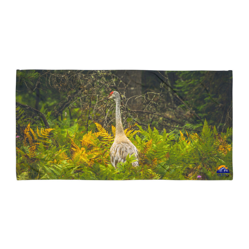 Sandhill Crane Towel - Go Wild Photography [description]  [price]