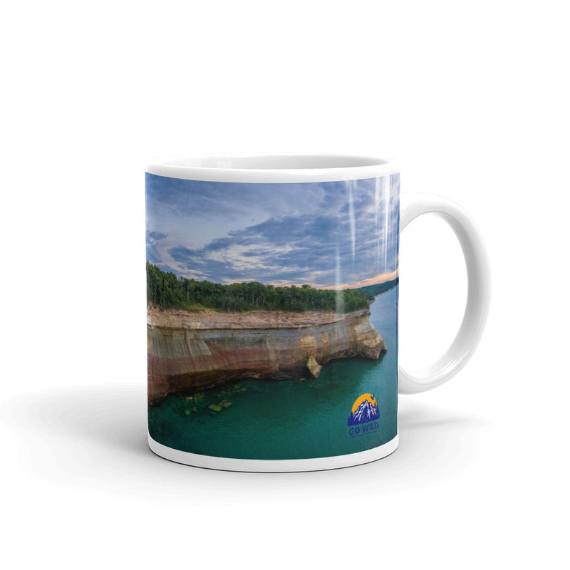 Pictured Rocks National Shoreline Coffee Mug - Go Wild Photography [description]  [price]