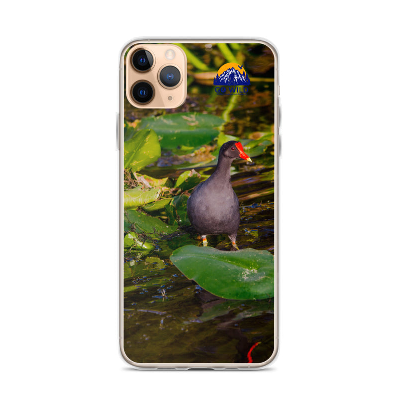 Common Moorhen iPhone Case - Go Wild Photography [description]  [price]