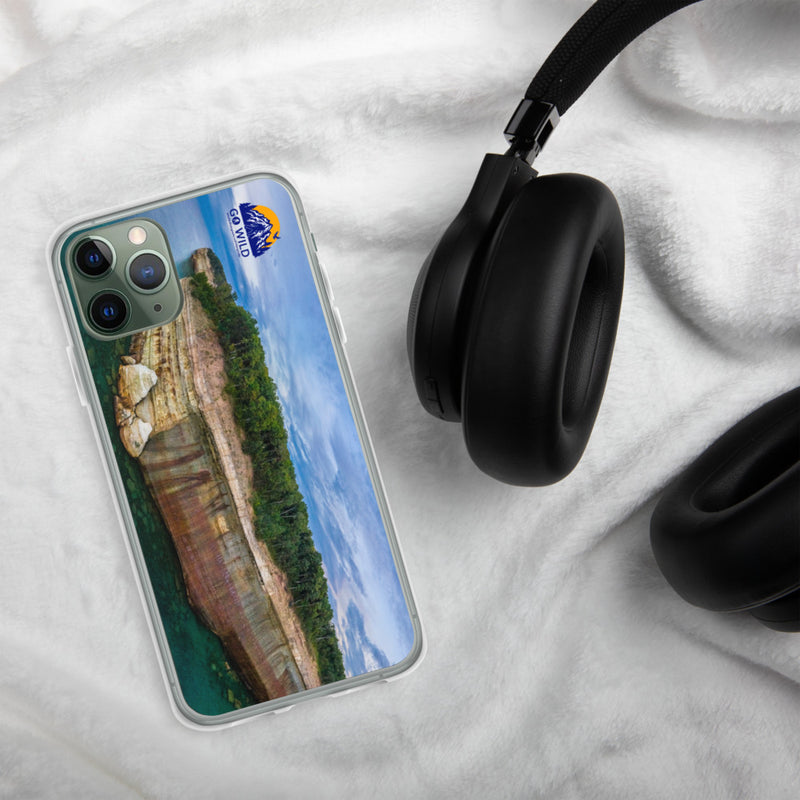 Pictured Rocks National Shore Line iPhone Case - Go Wild Photography [description]  [price]