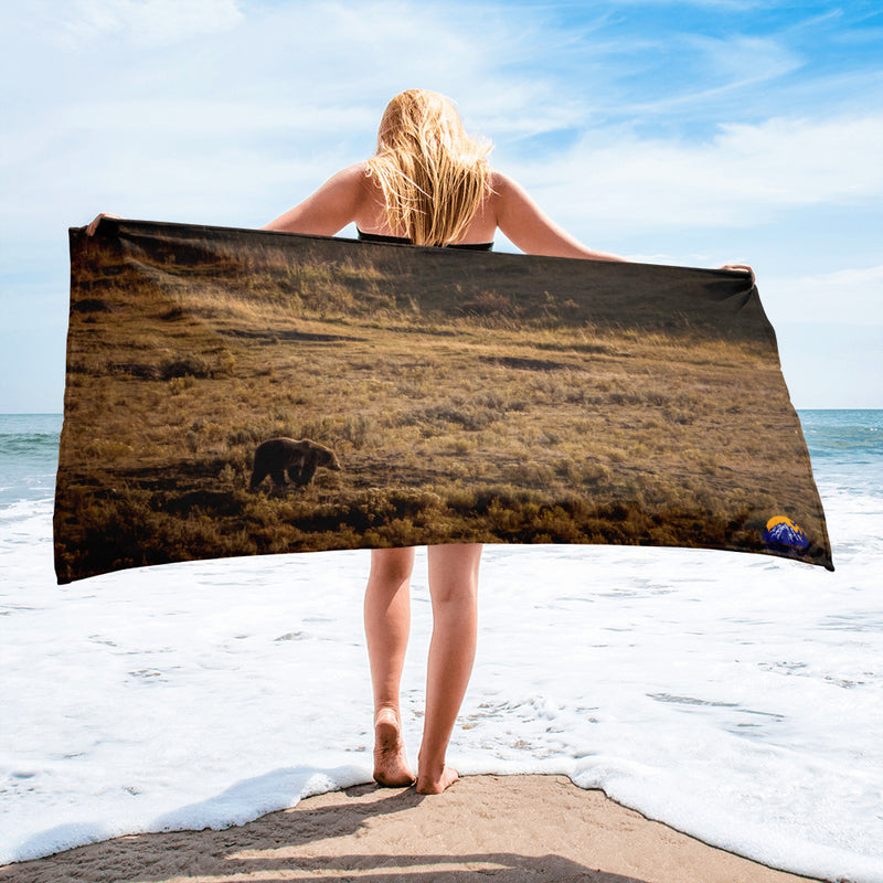 Grizzly Towel - Go Wild Photography [description]  [price]